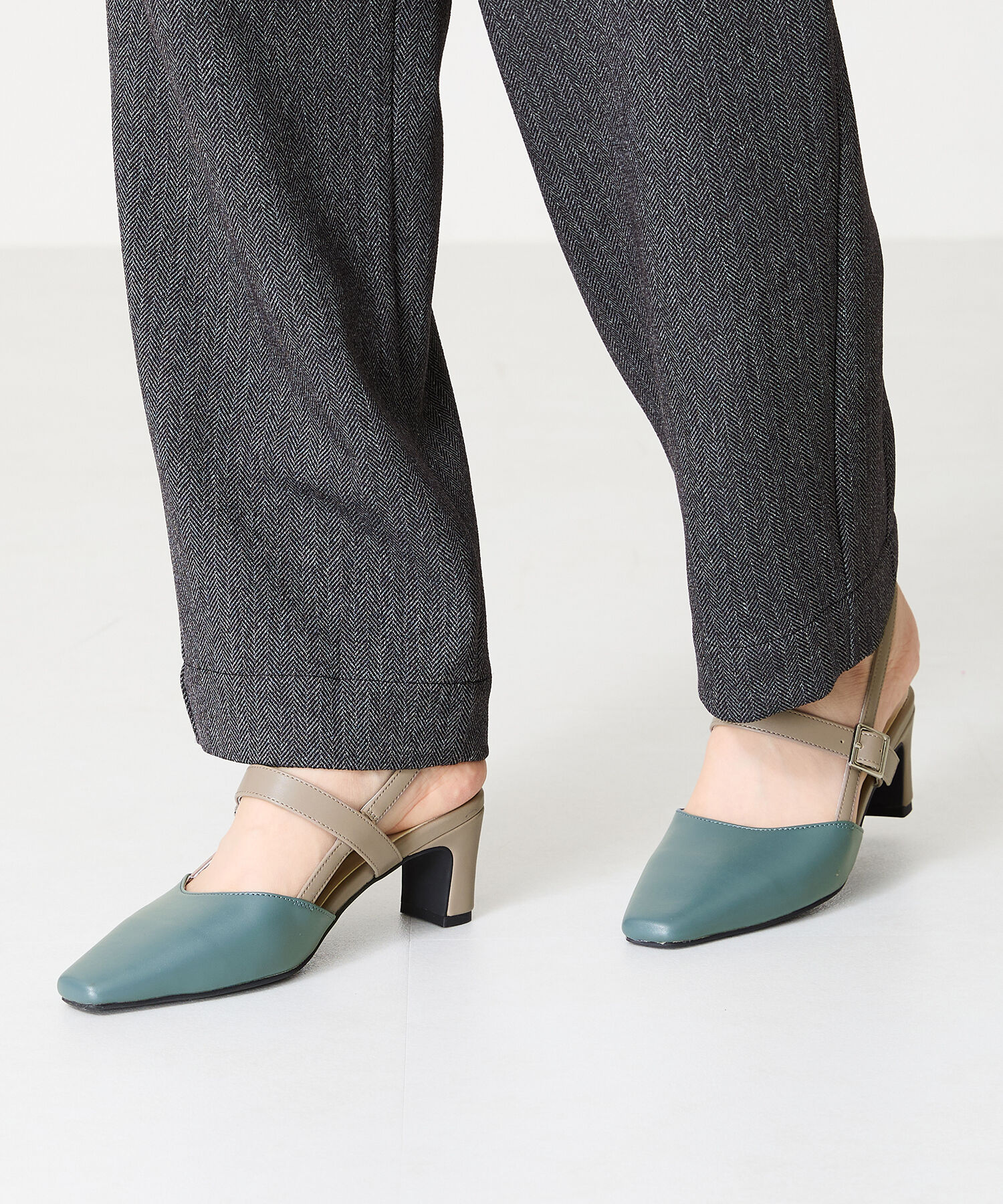 ORiental TRaffic「バック ストラップ パンプス /41301」|パンプス|BLUE