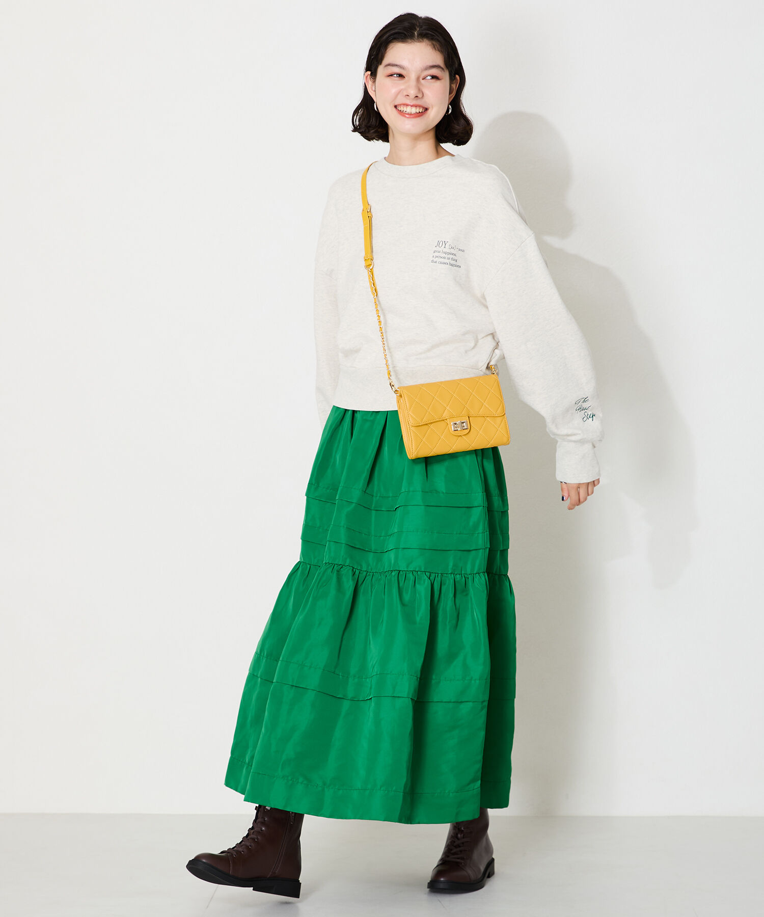 ORiental TRaffic「【BAG】キルティングお財布バッグ/BA-238 トレンド 人気 フェミニン カジュアル」|ショルダー・メッセンジャー|