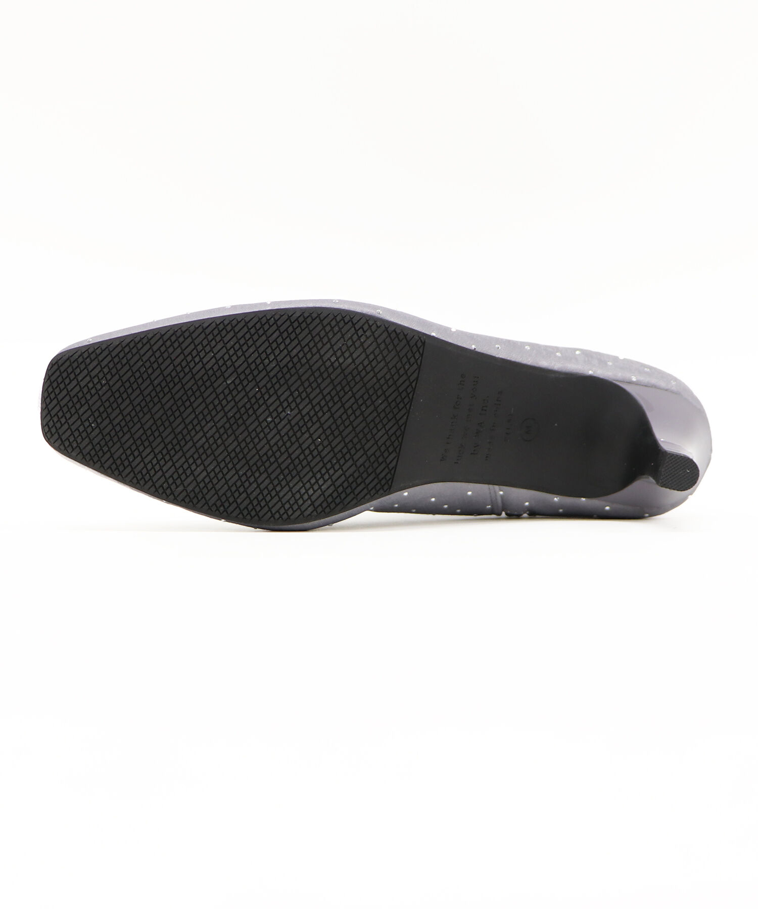 ORiental TRaffic「リボンモチーフラインストーンヒールブーツ/41436」|ショートブーツ|