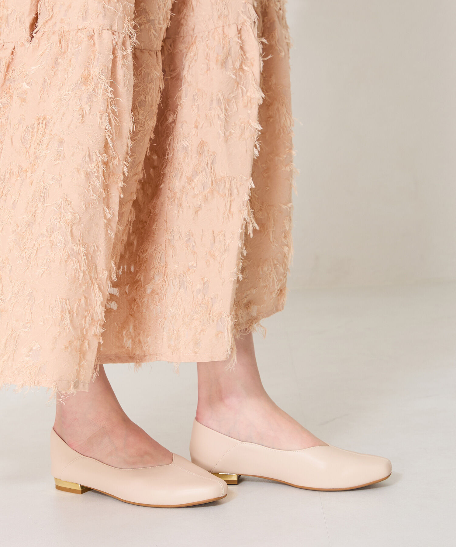 ORiental TRaffic「●通年使える●センターシームバブーシュ/51107 パンプス フラット 柔らかい」|パンプス|