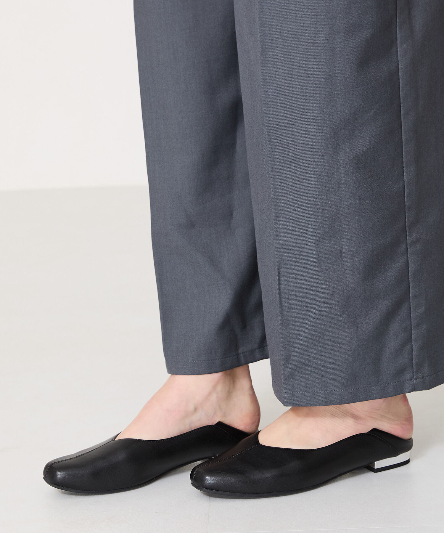 ORiental TRaffic「●通年使える●センターシームバブーシュ/51107 パンプス フラット 柔らかい」|パンプス|