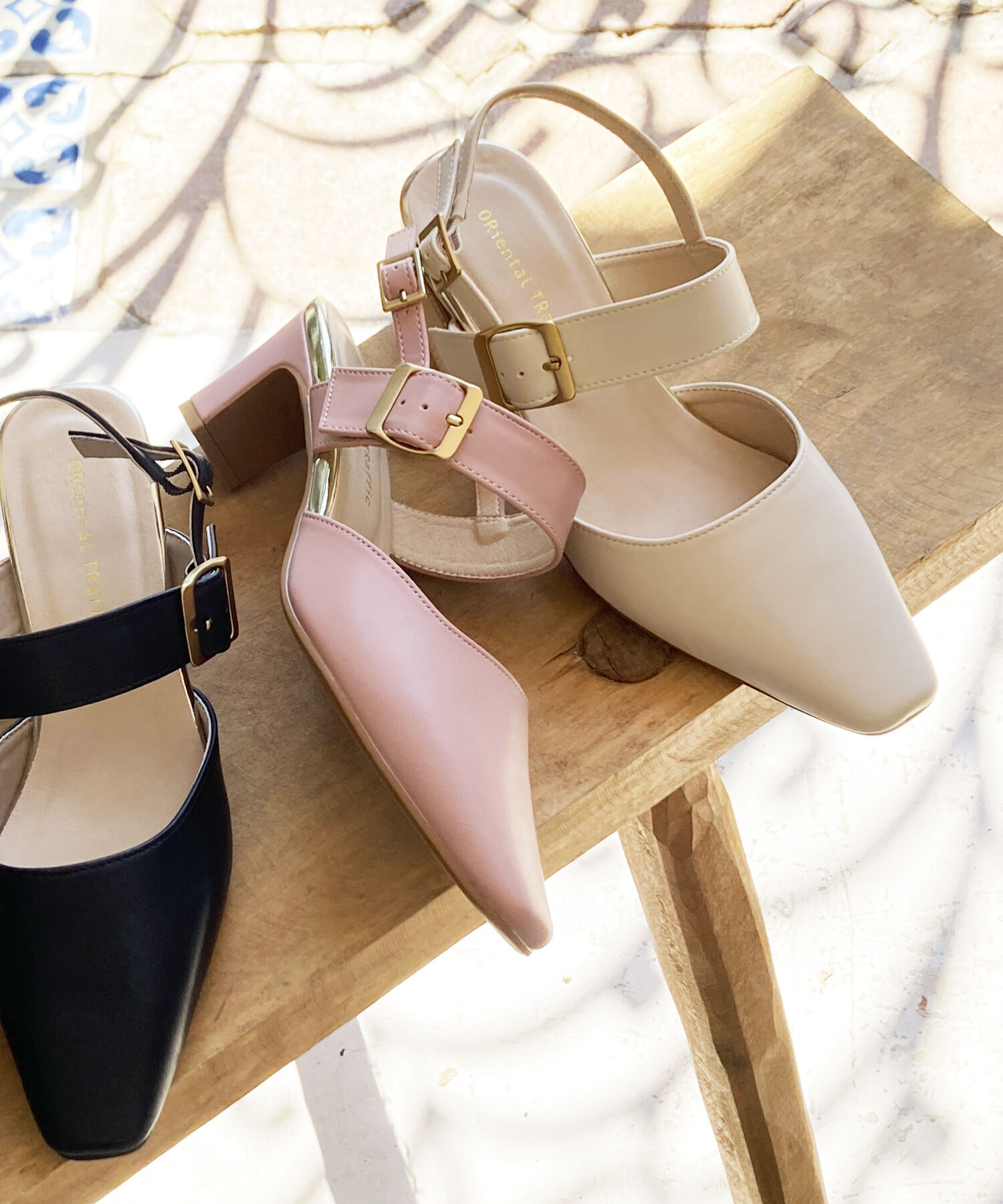 ORiental TRaffic「バックストラップヒールパンプス/51101 パンプス 人気 トレンド 売れてる」|パンプス|