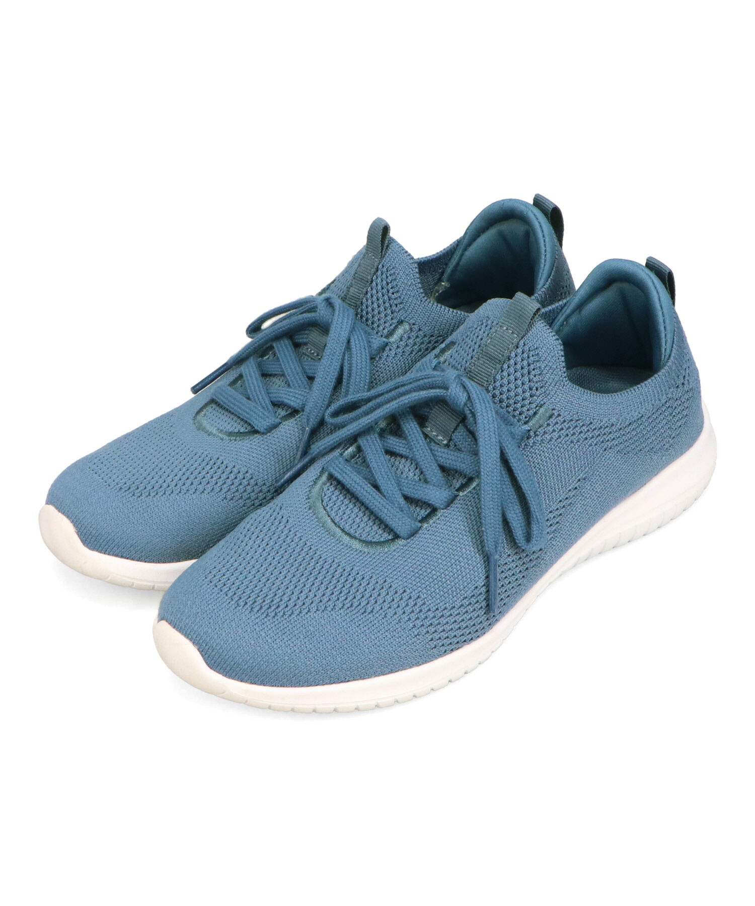 ORiental TRaffic「レースアップ ニット スニーカー /OT3765  トレンド　人気  軽い ワンタッチ」|スニーカー|