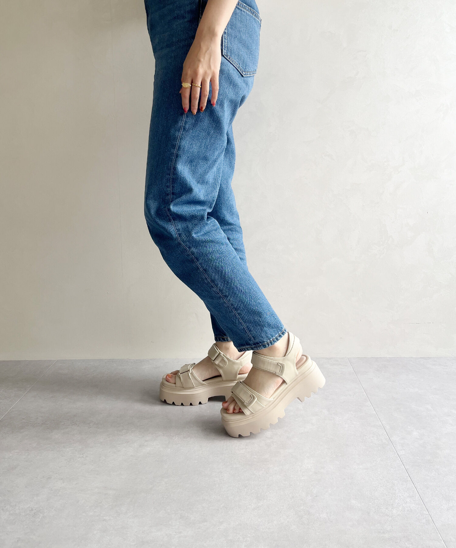 ORiental TRaffic「タンク ソール ベルト サンダル /41295 サンダル 厚底」|サンダル|