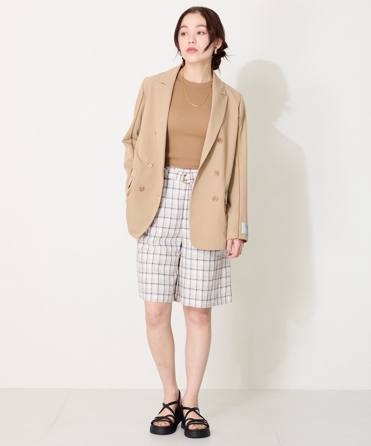 ORiental TRaffic「クロスストラップ軽量ソールサンダル/51218 柔らかい フィット 人気 トレンド」|サンダル|