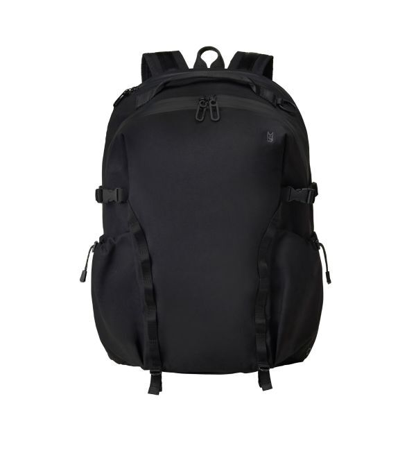 MILESTO「LIKID サイドバックルバックパック L」|リュック|ブラック