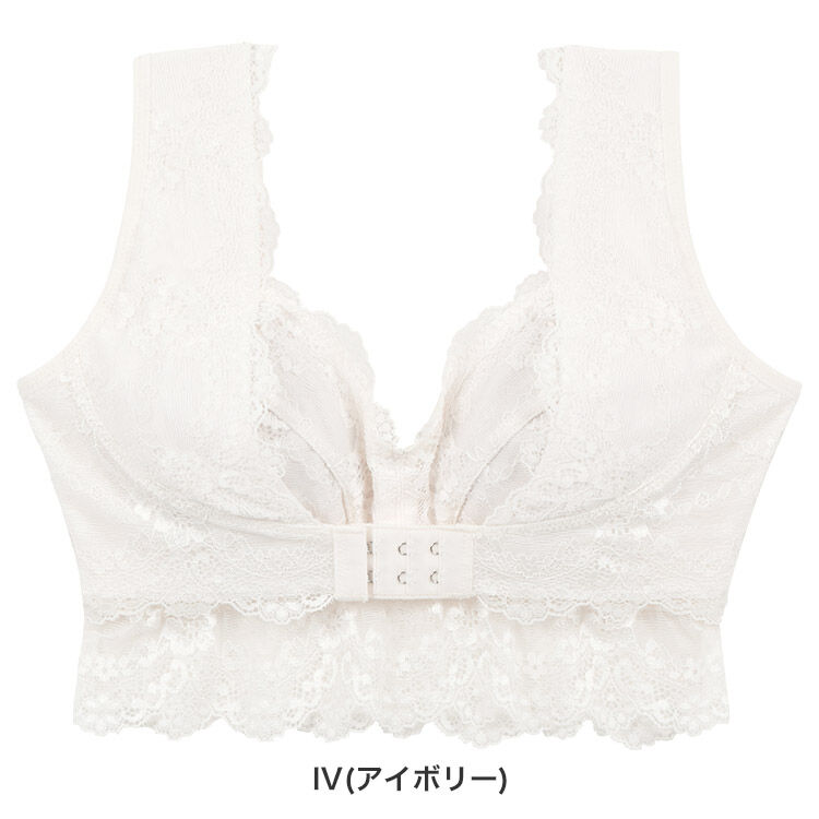 intesucre「アンテシュクレ intesucre お部屋ブラ ノンワイヤーブラジャー 全8色 S-5L TBN004」|インナー|IV