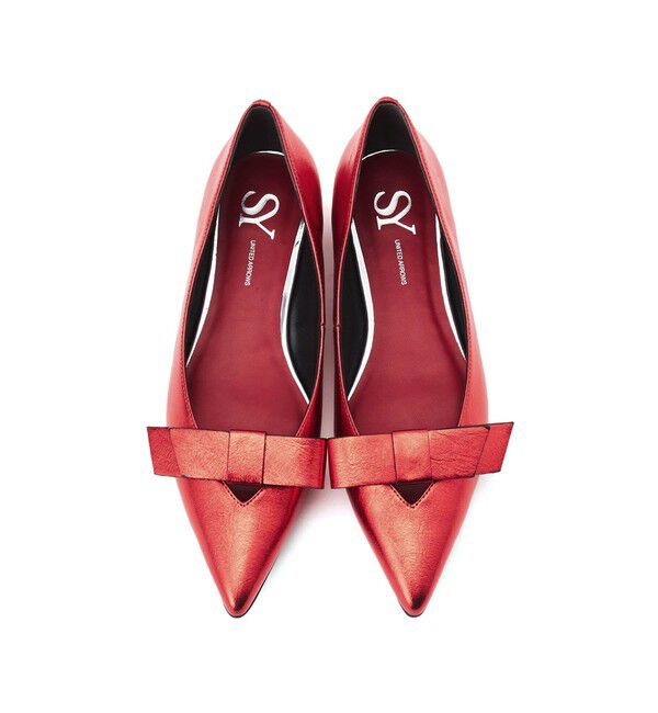 SY UNITED ARROWS「＜SY＞フラットリボン フラット15●&uarr;」|パンプス|