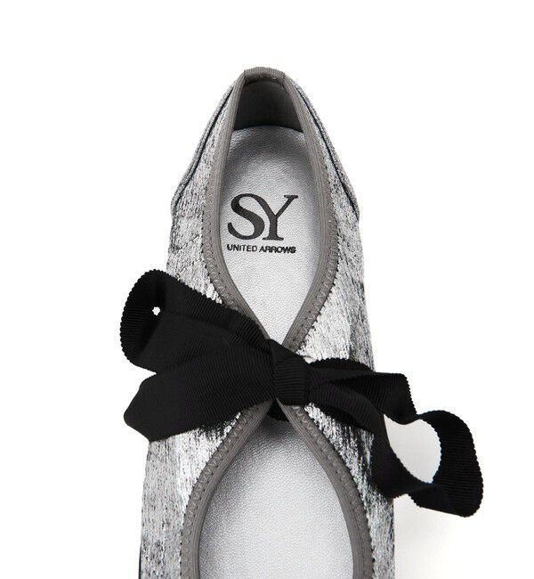 SY UNITED ARROWS「＜SY＞リボンソフト フラット20●&uarr;」|バレエシューズ|