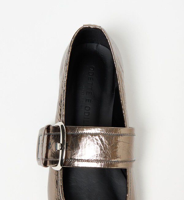 ODETTE E ODILE「ワイドベルトメリージェーンフラット20&uarr;」|パンプス|