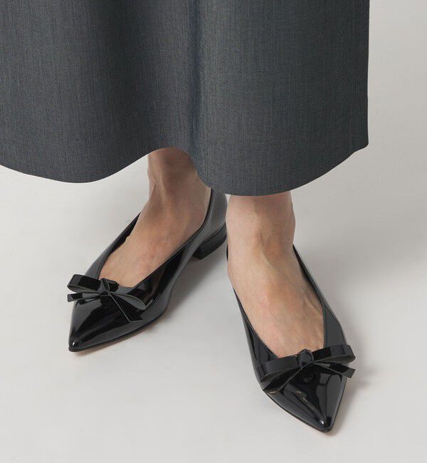 ODETTE E ODILE「【WEB限定】リボンタイ フラット20■&uarr;」|パンプス|