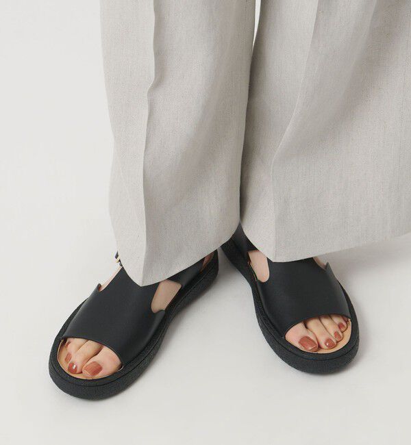 ODETTE E ODILE「＜MOHI＞ COVERD SOFTY BL SD」|サンダル|