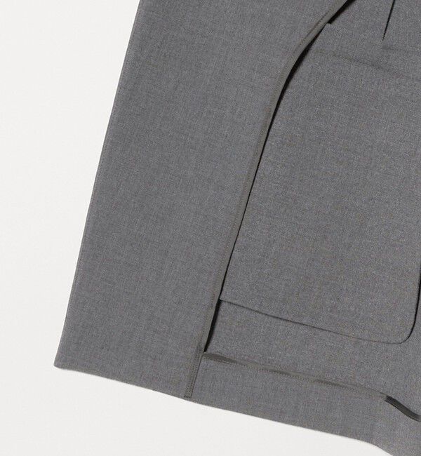 UNITED ARROWS「ダブルクロス ミドルベスト ‐ストレッチ ウォッシャブル‐」|ベスト・ジレ|