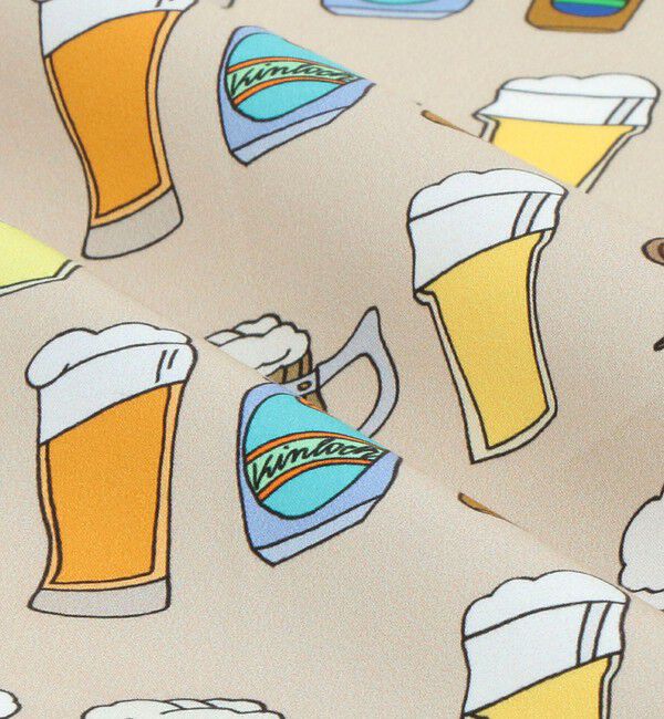 UNITED ARROWS「＜Dieffe Kinloch＞BIG Beer ハンカチ」|ハンカチ|