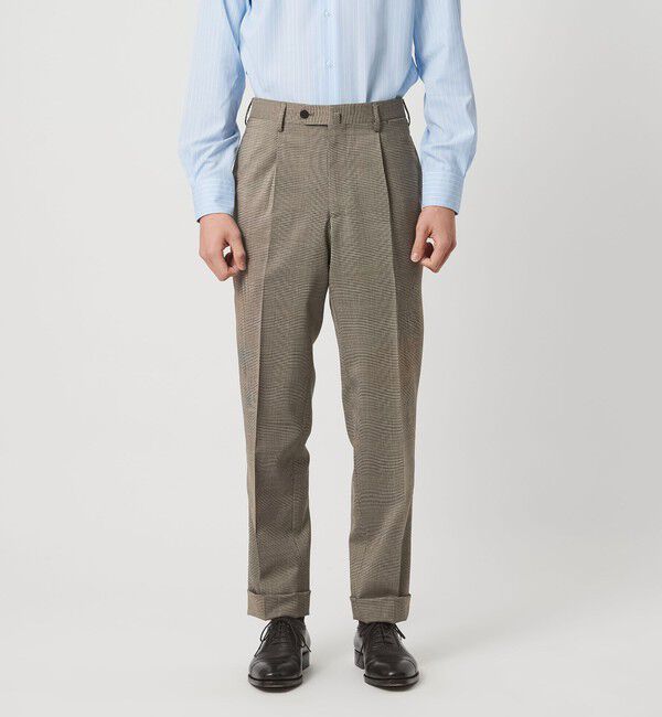 UNITED ARROWS「山栄 ハウンドトゥース シングル 3ボタン スーツ REGULAR MODEL」|スーツ|