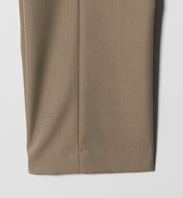 UNITED ARROWS「フォルムギャバジン モダン ストレート スラックス」|スラックス|