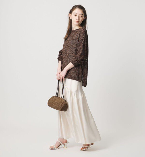 UNITED ARROWS「ペーパー プルオーバー ニット」|ニット・セーター|