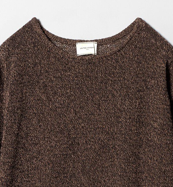 UNITED ARROWS「ペーパー プルオーバー ニット」|ニット・セーター|