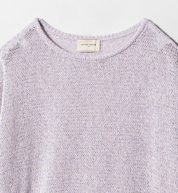 UNITED ARROWS「ペーパー プルオーバー ニット」|ニット・セーター|