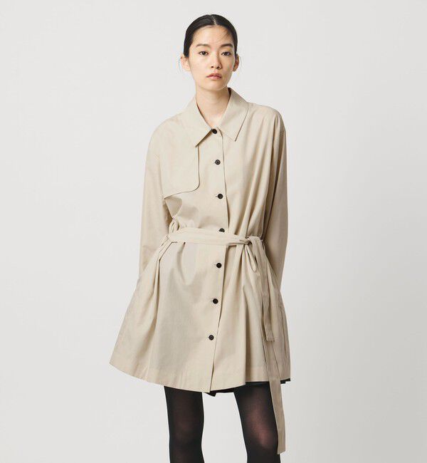 AEWEN MATOPH「＜AEWEN MATOPH＞トレンチライク ワンピースコート ‐ ウォッシャブル ‐」|その他|