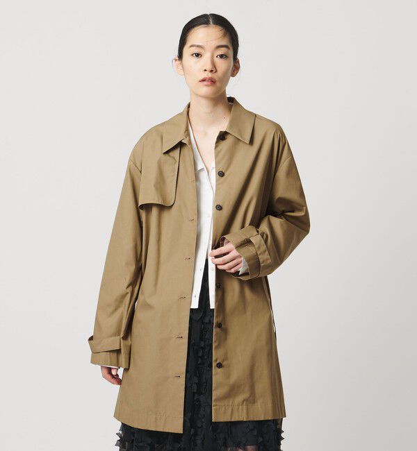 AEWEN MATOPH「＜AEWEN MATOPH＞トレンチライク ワンピースコート ‐ ウォッシャブル ‐」|その他|