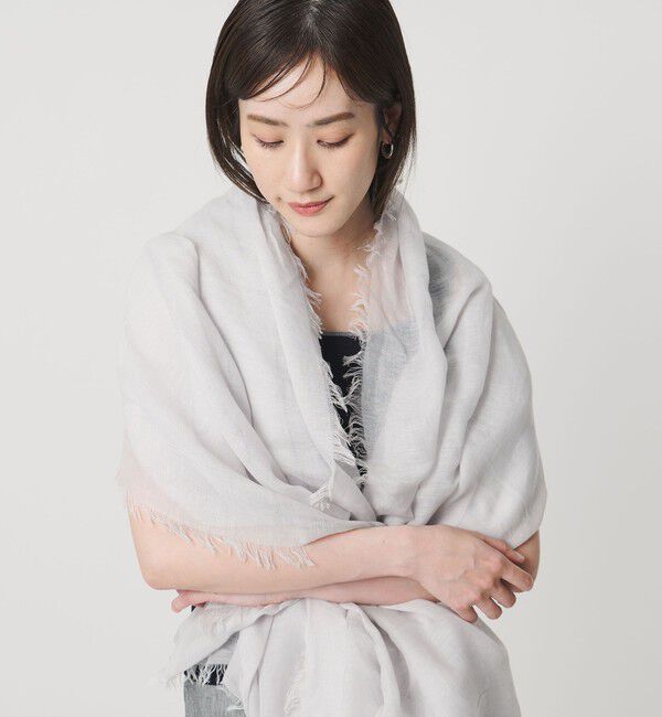 UNITED ARROWS「＜ASAUCE MELER＞R/LI/SI  MRG ストール」|ストール|