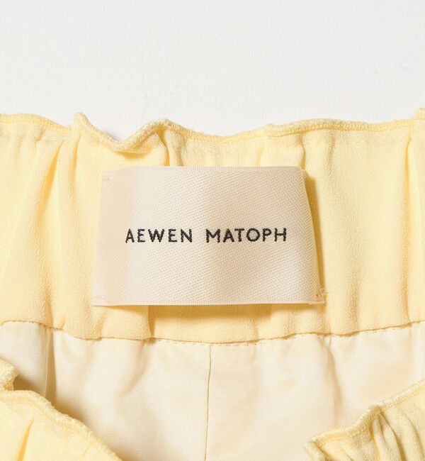 AEWEN MATOPH「＜AEWEN MATOPH＞バックサテンイージーパンツ ‐ ウォッシャブル ‐」|その他|