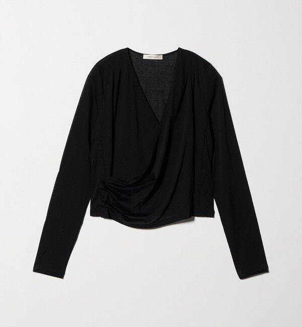 AEWEN MATOPH「＜AEWEN MATOPH＞ジャージーカシュクールカーディガン」|カーディガン|