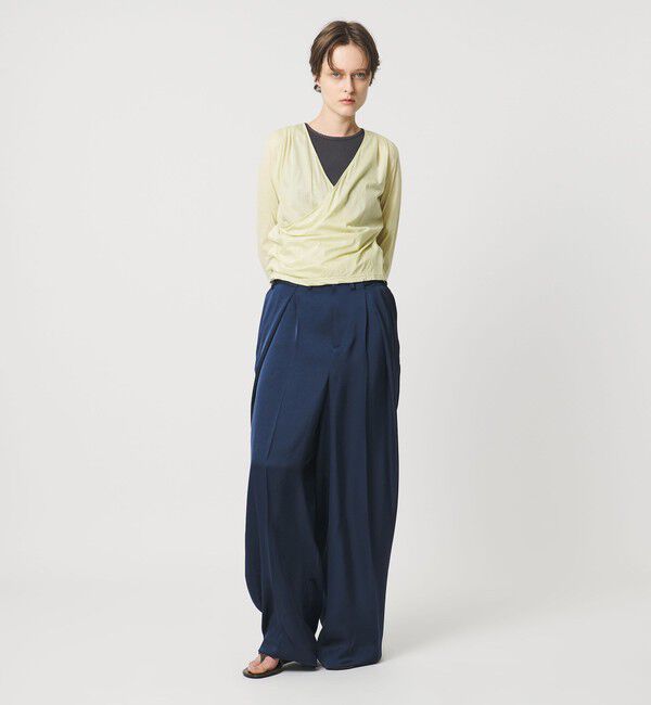 AEWEN MATOPH「＜AEWEN MATOPH＞ジャージーカシュクールカーディガン」|カーディガン|