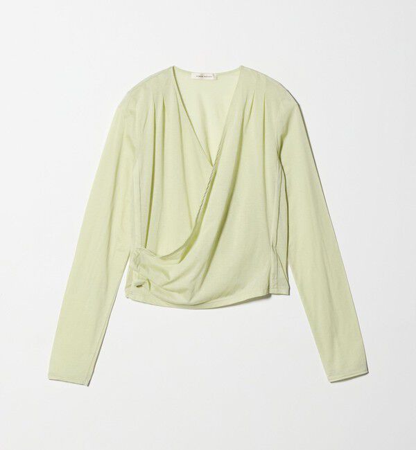 AEWEN MATOPH「＜AEWEN MATOPH＞ジャージーカシュクールカーディガン」|カーディガン|