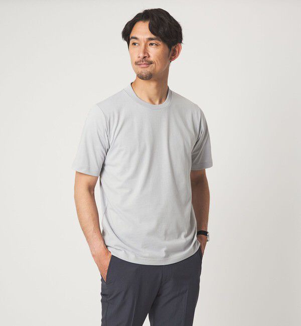 UNITED ARROWS green label relaxing「【WEB限定】JUST fit ジャケイン T 半袖 Tシャツ カットソー -吸水速乾・抗菌-」|Tシャツ・カットソー|