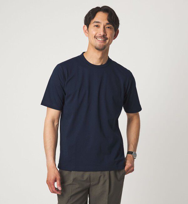 UNITED ARROWS green label relaxing「【WEB限定】JUST fit ジャケイン T 半袖 Tシャツ カットソー -吸水速乾・抗菌-」|Tシャツ・カットソー|