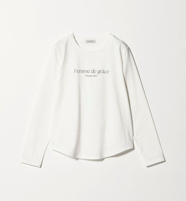 UNITED ARROWS green label relaxing「ロゴ ロングスリーブ カットソー」|Tシャツ・カットソー|