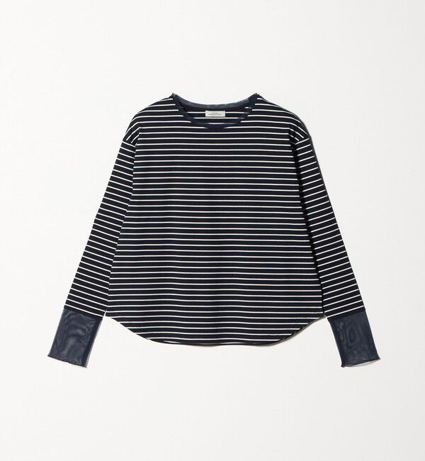 UNITED ARROWS green label relaxing「ソデ チュール プルオーバー カットソー」|Tシャツ・カットソー|