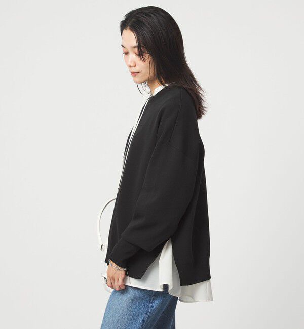 UNITED ARROWS green label relaxing「パフニット プルオーバー ウォッシャブル」|ニット・セーター|