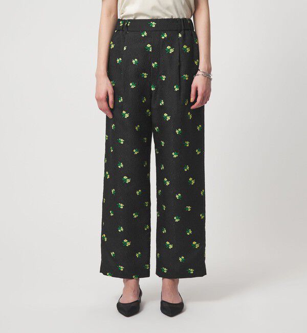 UNITED ARROWS green label relaxing「フラワー ジャガード パンツ」|その他|