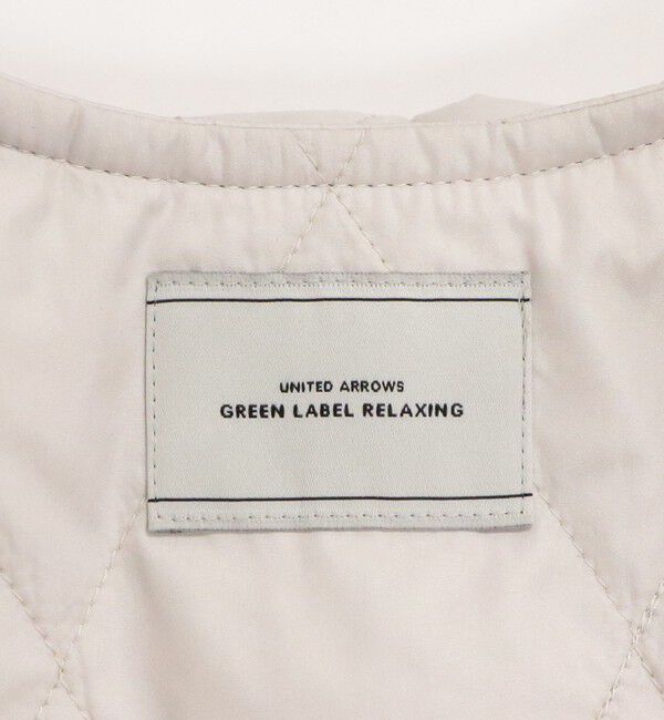 UNITED ARROWS green label relaxing「ダイヤ キルティング ブルゾン 撥水」|ブルゾン・スタジャン|
