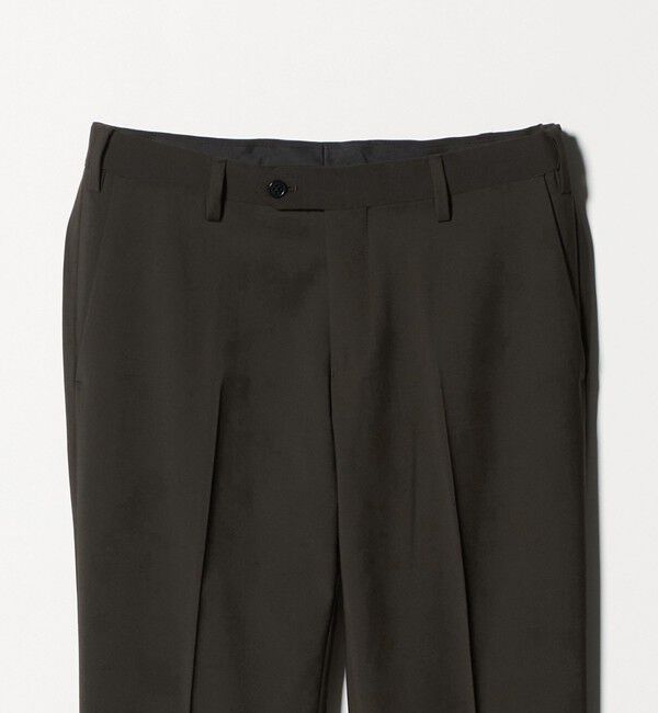 UNITED ARROWS green label relaxing「A+ TWPU トロピカル無地 スリム セットアップ パンツ スラックス -ウォッシャブル・ストレッチ・ウエストア」|スーツ|