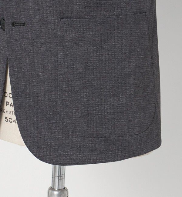 UNITED ARROWS green label relaxing「A+ プリントジャージ 2B スタンダード セットアップ ジャケット -ウォッシャブル・ストレッチ-」|テーラードジャケット|