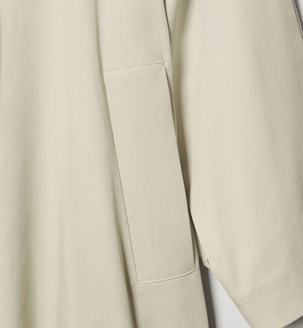 EMMEL REFINES「＜EMMEL REFINES＞EM Wボタン トロミ フレア トレンチコート」|トレンチコート|