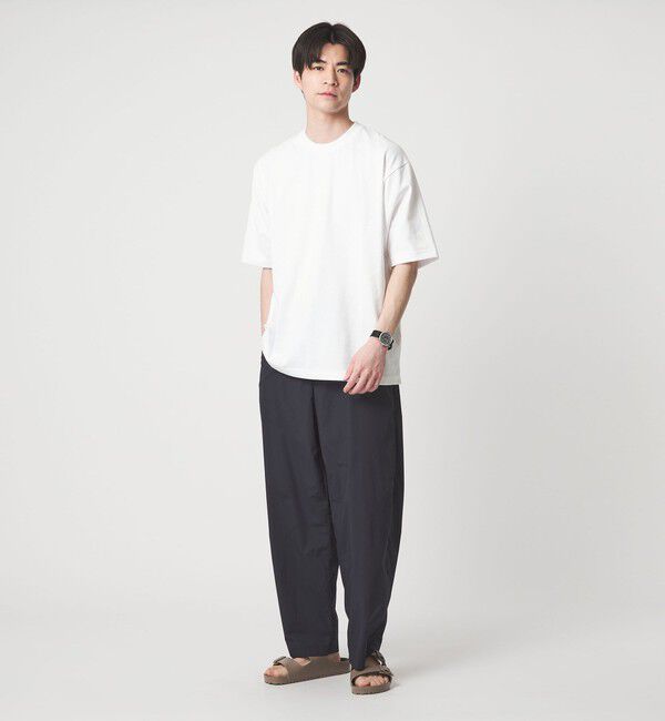 UNITED ARROWS green label relaxing「【WEB限定】ファンクショナル ヘビーウェイト クルーネック 半袖 Tシャツ カットソー -抗菌-」|Tシャツ・カットソー|