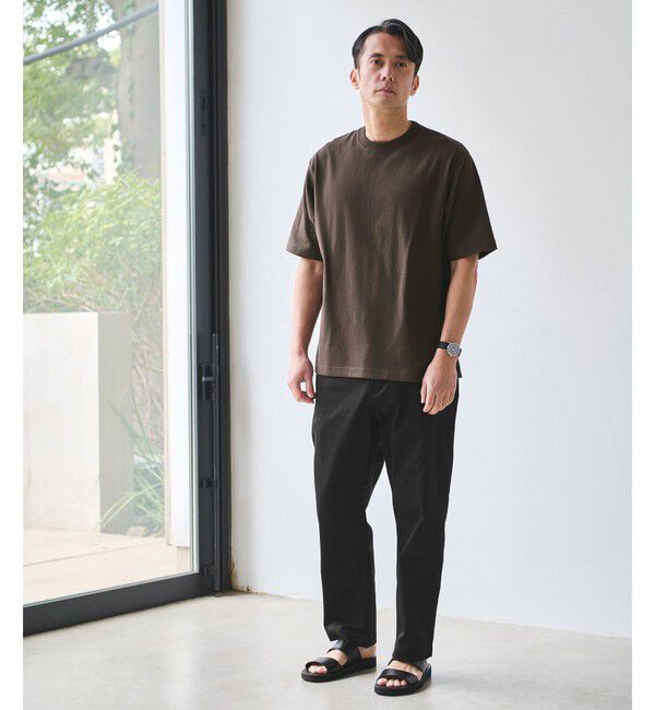 UNITED ARROWS green label relaxing「【WEB限定】ファンクショナル ヘビーウェイト クルーネック 半袖 Tシャツ カットソー -抗菌-」|Tシャツ・カットソー|