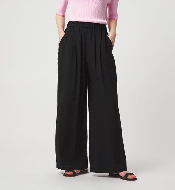 UNITED ARROWS green label relaxing「［size SHORTあり］【WEB限定】＜at ease＞ドロスト ワイド パンツ」|その他|