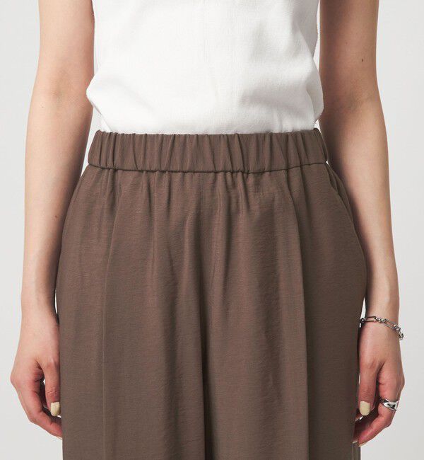 UNITED ARROWS green label relaxing「［size SHORTあり］【WEB限定】＜at ease＞ドロスト ワイド パンツ」|その他|