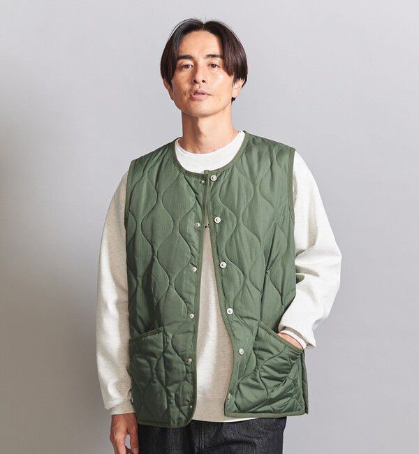 BEAUTY&YOUTH UNITED ARROWS「＜TAION＞ ミリタリー クルーネック ダウンベスト」|その他|