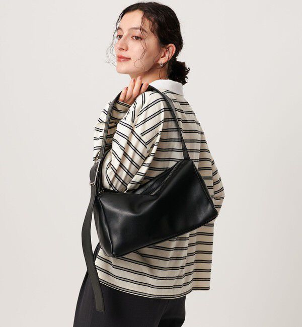 BEAUTY&YOUTH UNITED ARROWS「スクエア ビッグバックル ショルダーバッグ」|ショルダー・メッセンジャー|