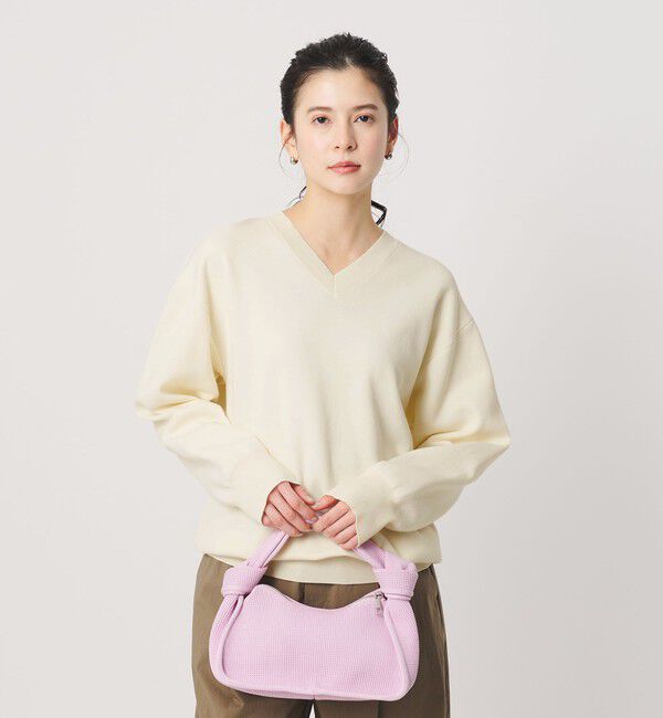 BEAUTY&YOUTH UNITED ARROWS「コットンブレンド Vネックニットプルオーバー ウォッシャブル」|ニット・セーター|