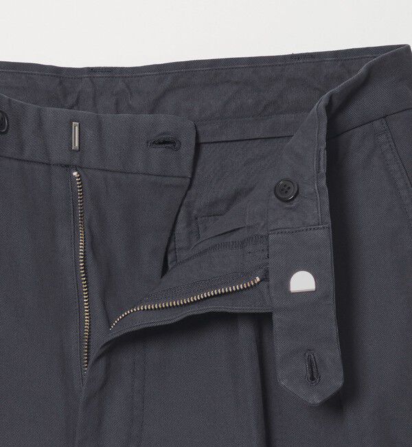 STEVEN ALAN「＜Steven Alan＞ ガーメントダイ ハイツイスト イン ツープリーツ ドレス トラウザーズ」|スラックス|