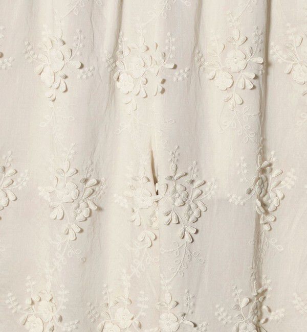 BEAUTY&YOUTH UNITED ARROWS「セルロースナイロン エンブロイダリー イージーパンツ」|その他|