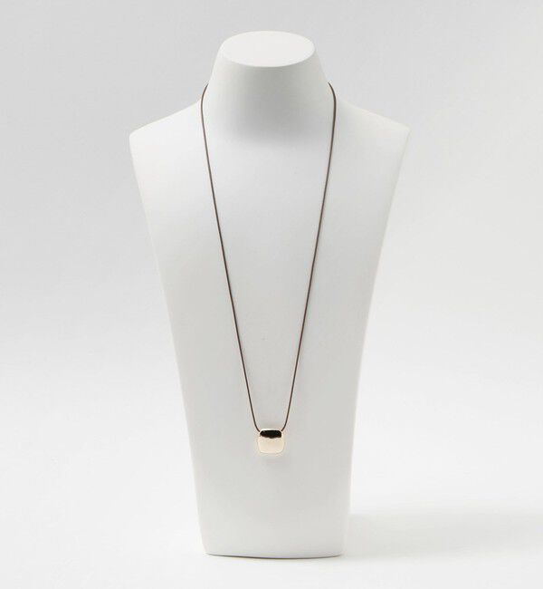 BEAUTY&YOUTH UNITED ARROWS「メタル スクエアモチーフ チョーカー」|ネックレス|